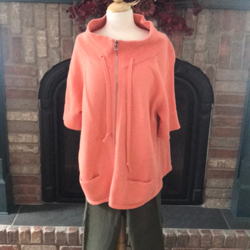 TALBOTS SHORT SLEEVED COTTON SWEATER